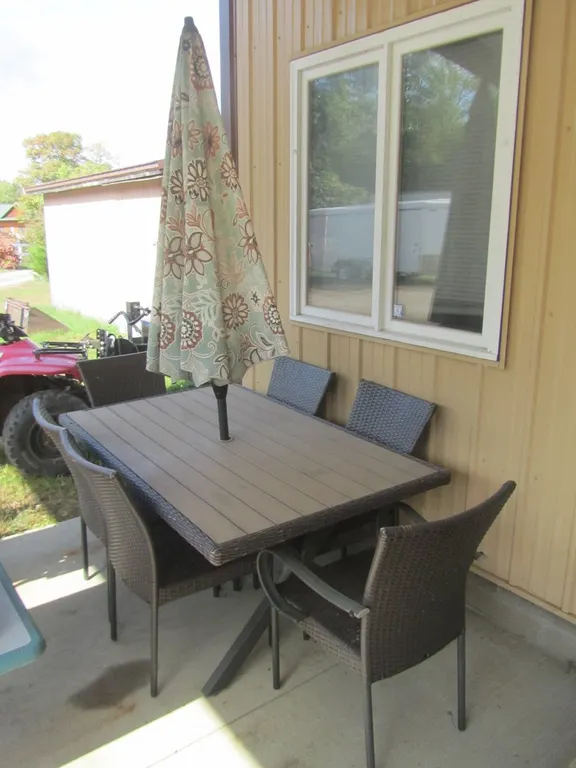 Wicker Patio Table Set