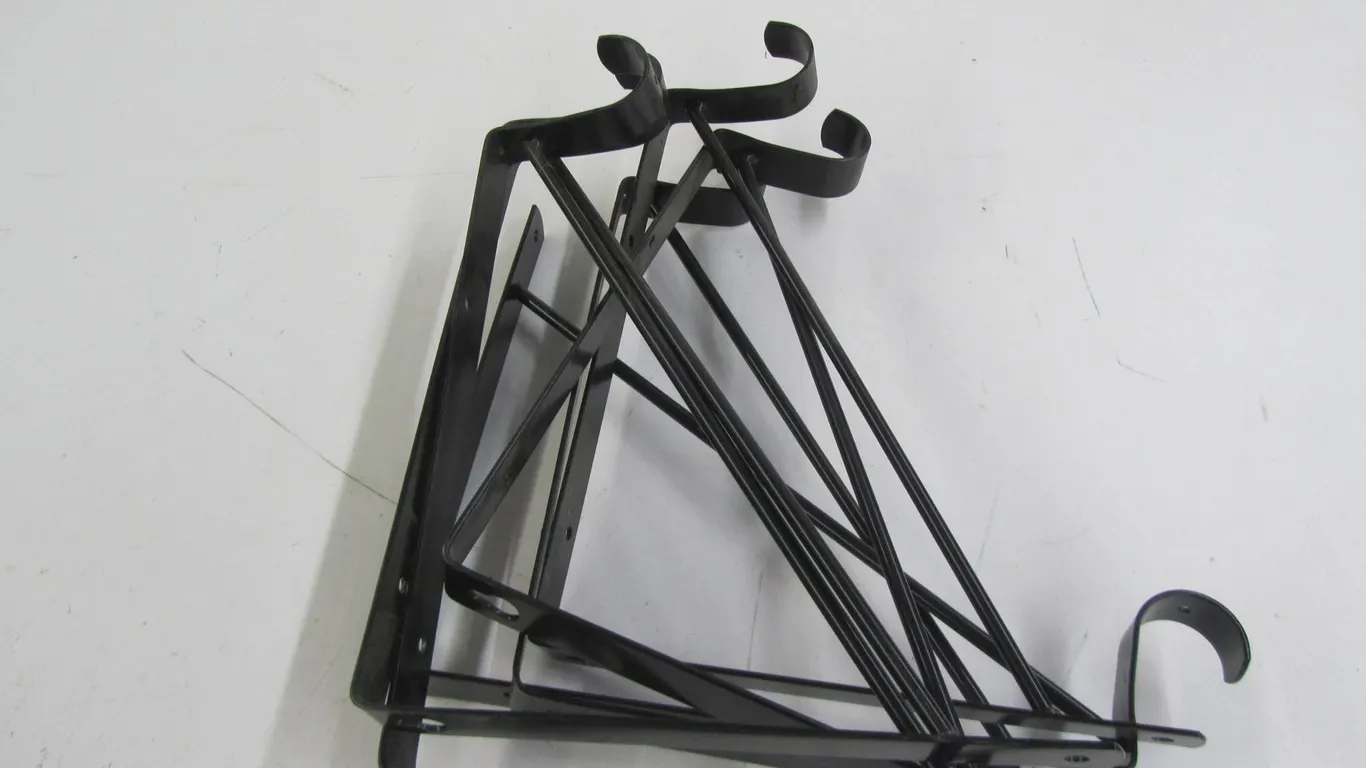 (6) Everbilt Heavy Duty Shelf And Rod Support Brackets