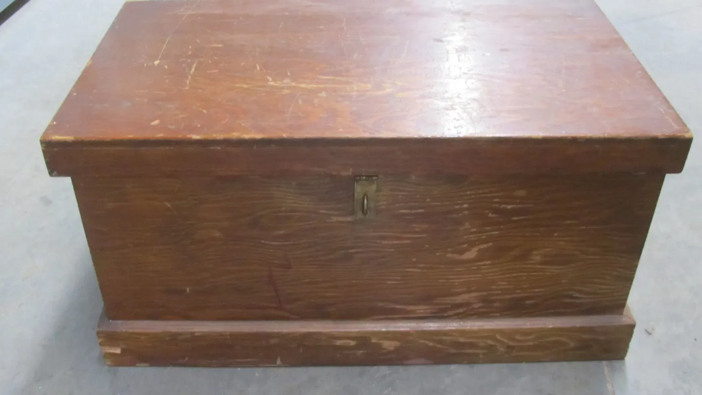 Wood Storage Chest