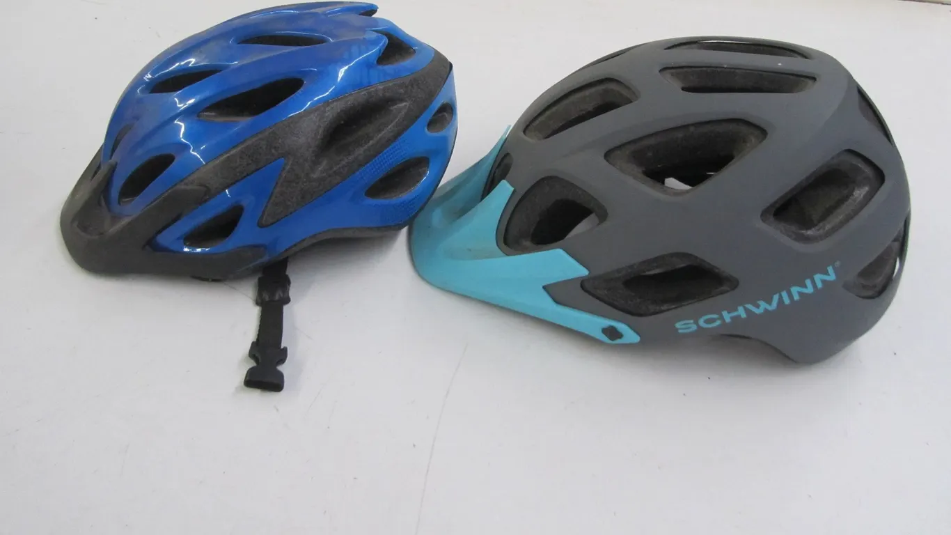 (2) Bicycle Helmets