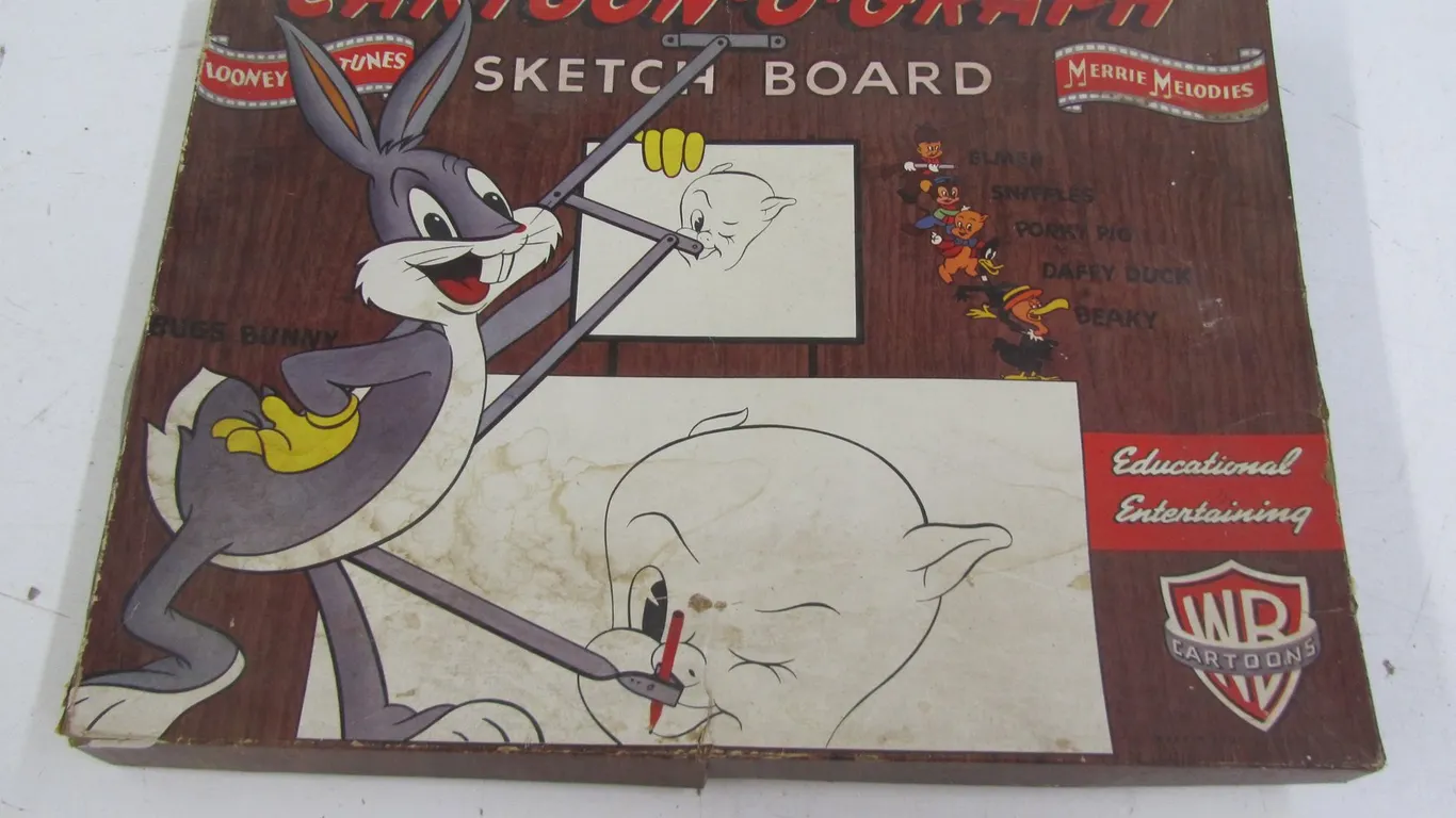 Looney Tunes Cartoon-O-Graph Sketch Board