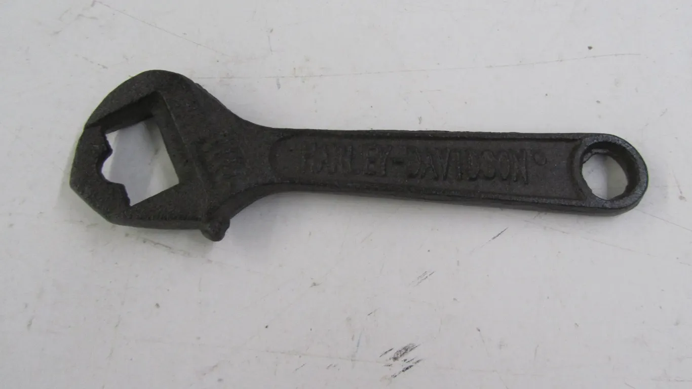 Harley-Davidson Cast Iron Wrench Bottle Opener