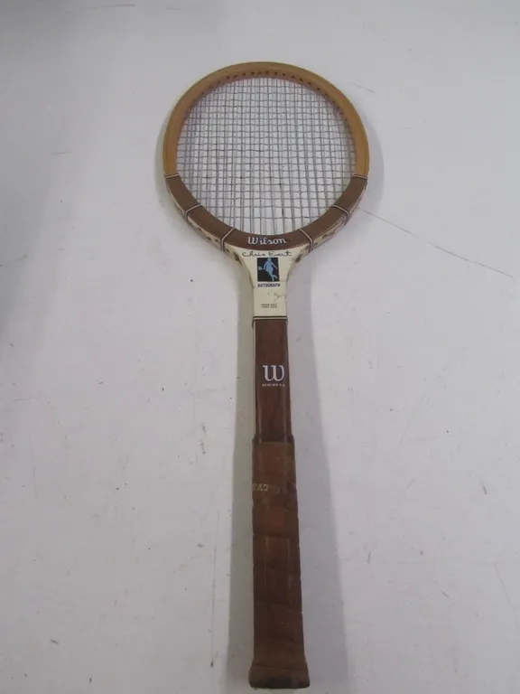Wilson Chris Evert Autograph Tennis Racket
