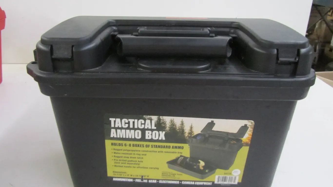 Tactical Ammo Box w/Assorted Tools