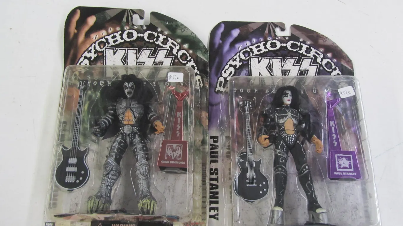 (2) Psycho-Circus Kiss Tour Edition Action Figures