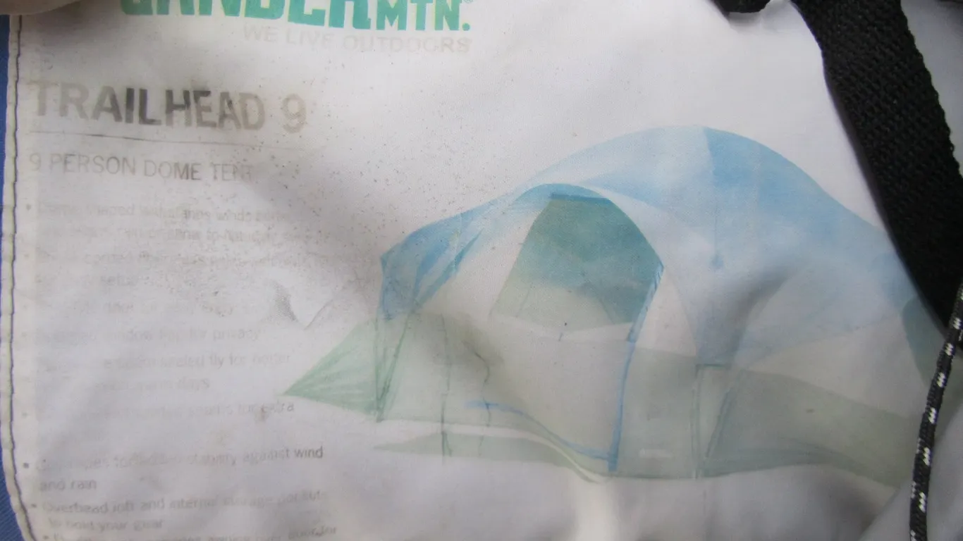 Gander Mountain Trailhead 9 Dome Tent