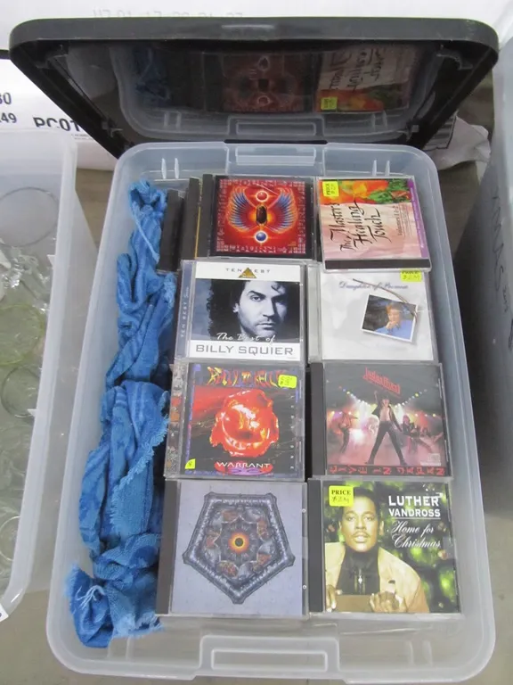 Tub Full Of Assorted CDs