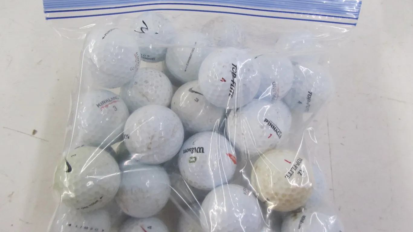 (36) Assorted Golf Balls