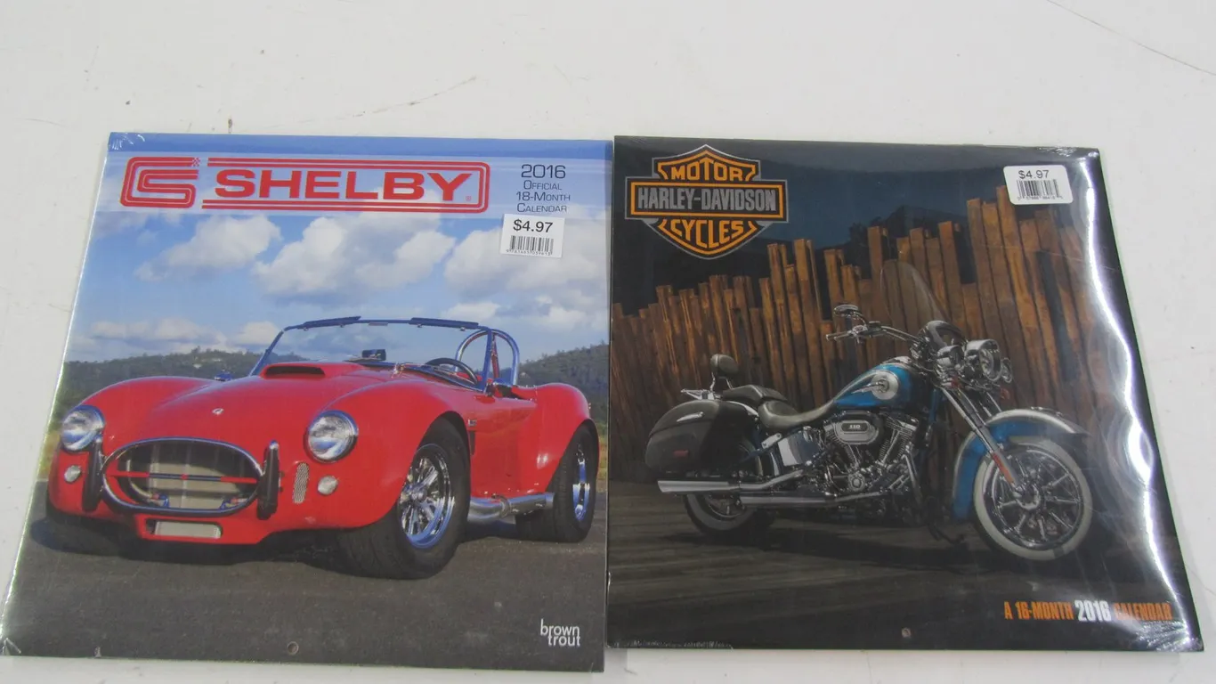 (2) Collectible 2016 Calendars