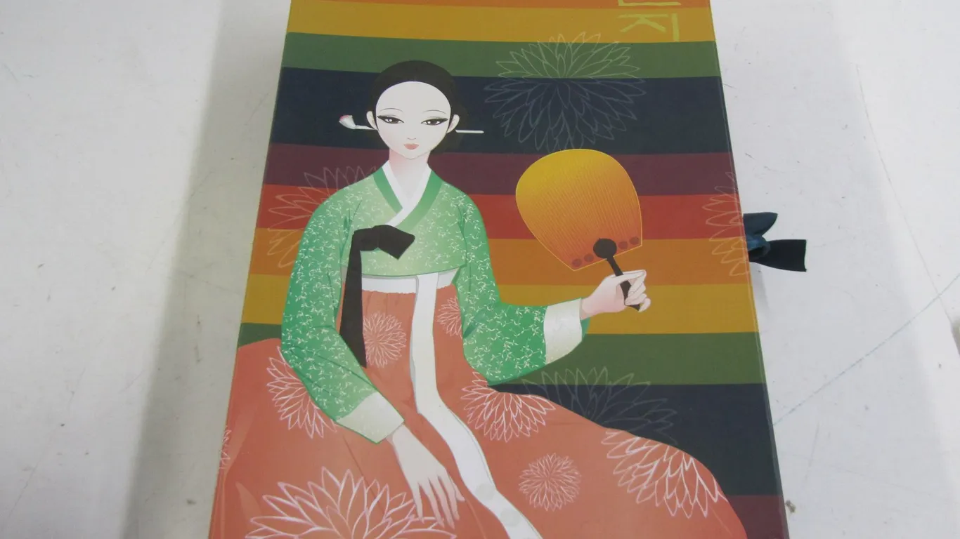 Image Of Korea Doll w/Stand