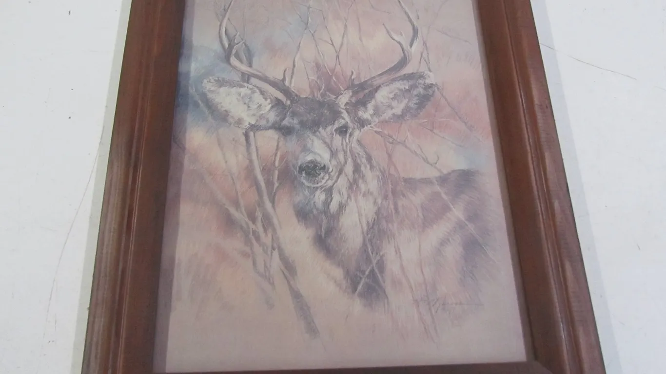 Deer Print By K. Maroon