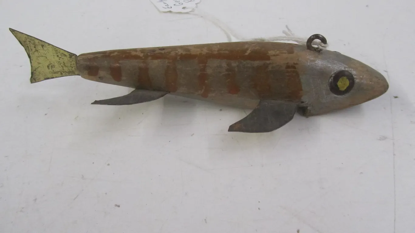 Early George Randall Fishing Decoy