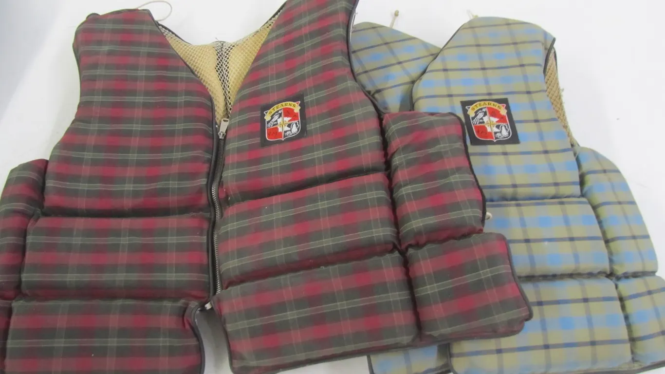 (2) Stearns Life Jackets