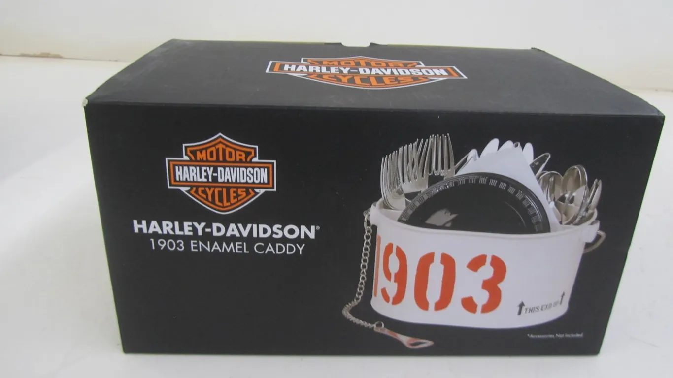 Harley-Davidson 1903 Enamel Caddy