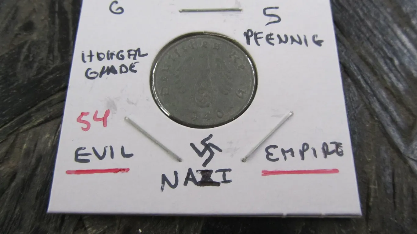 1940-G German 5 Pfennig