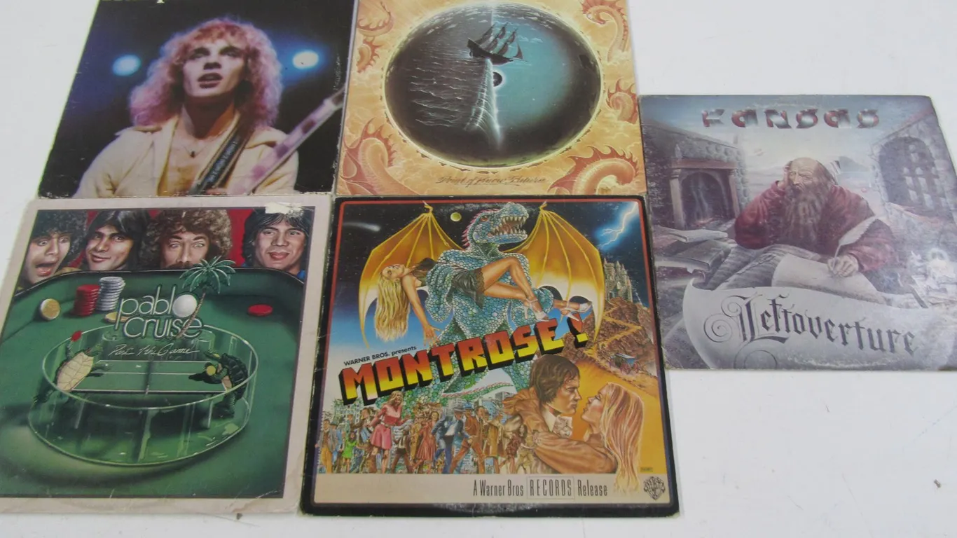 (4) Vinyl Records