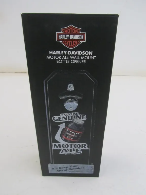 Harley-Davidson Motor Ale Wall Mount Bottle Opener