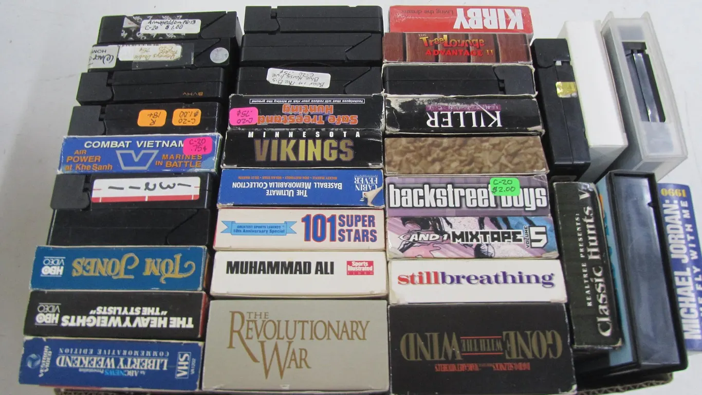 (35) Assorted VHS Tapes