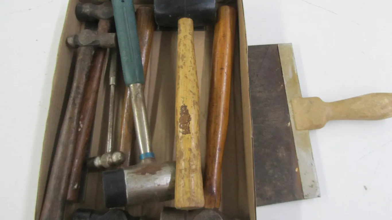 Flat Of Assorted Tools