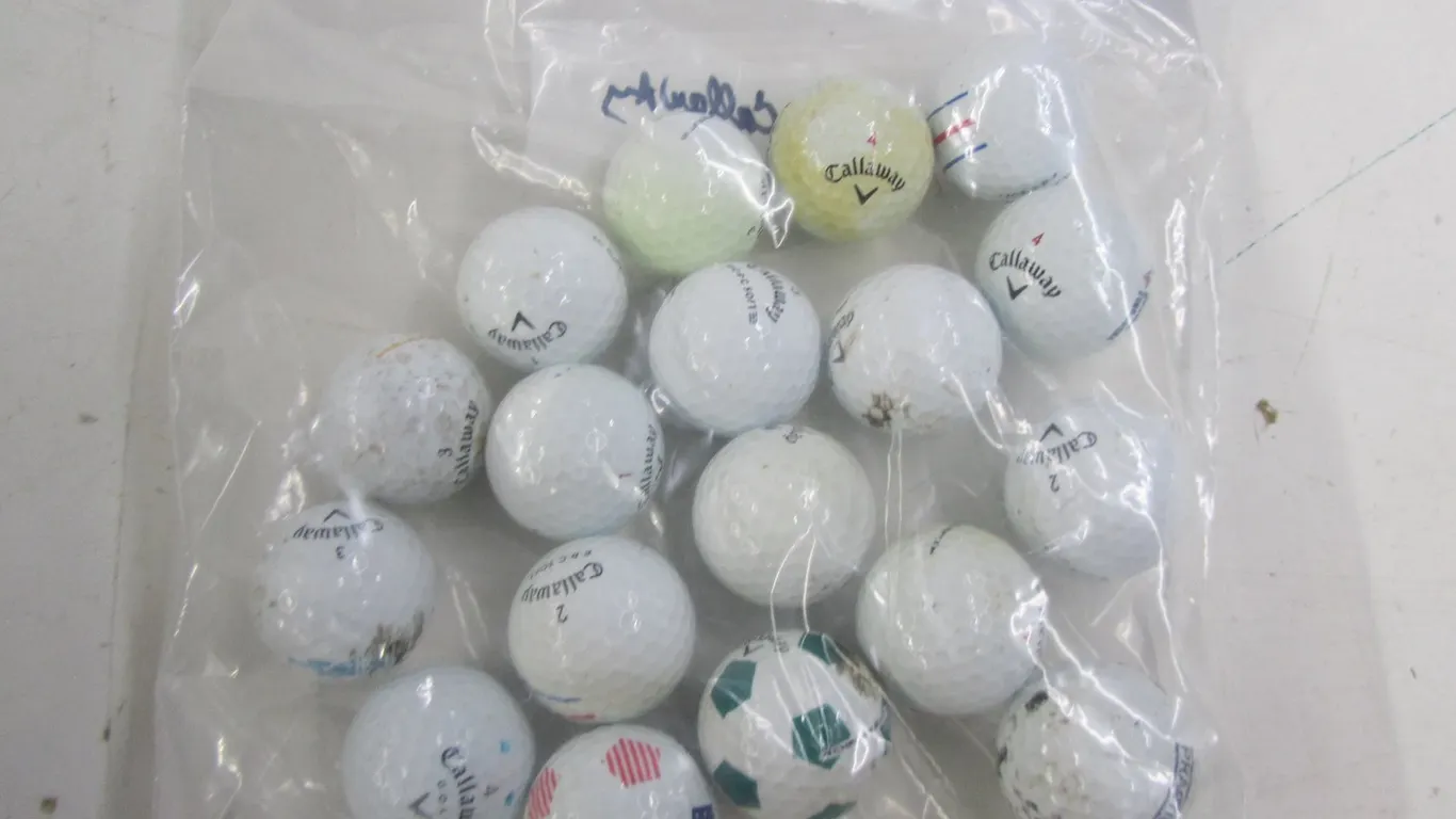 (18) Assorted Callaway Golf Balls