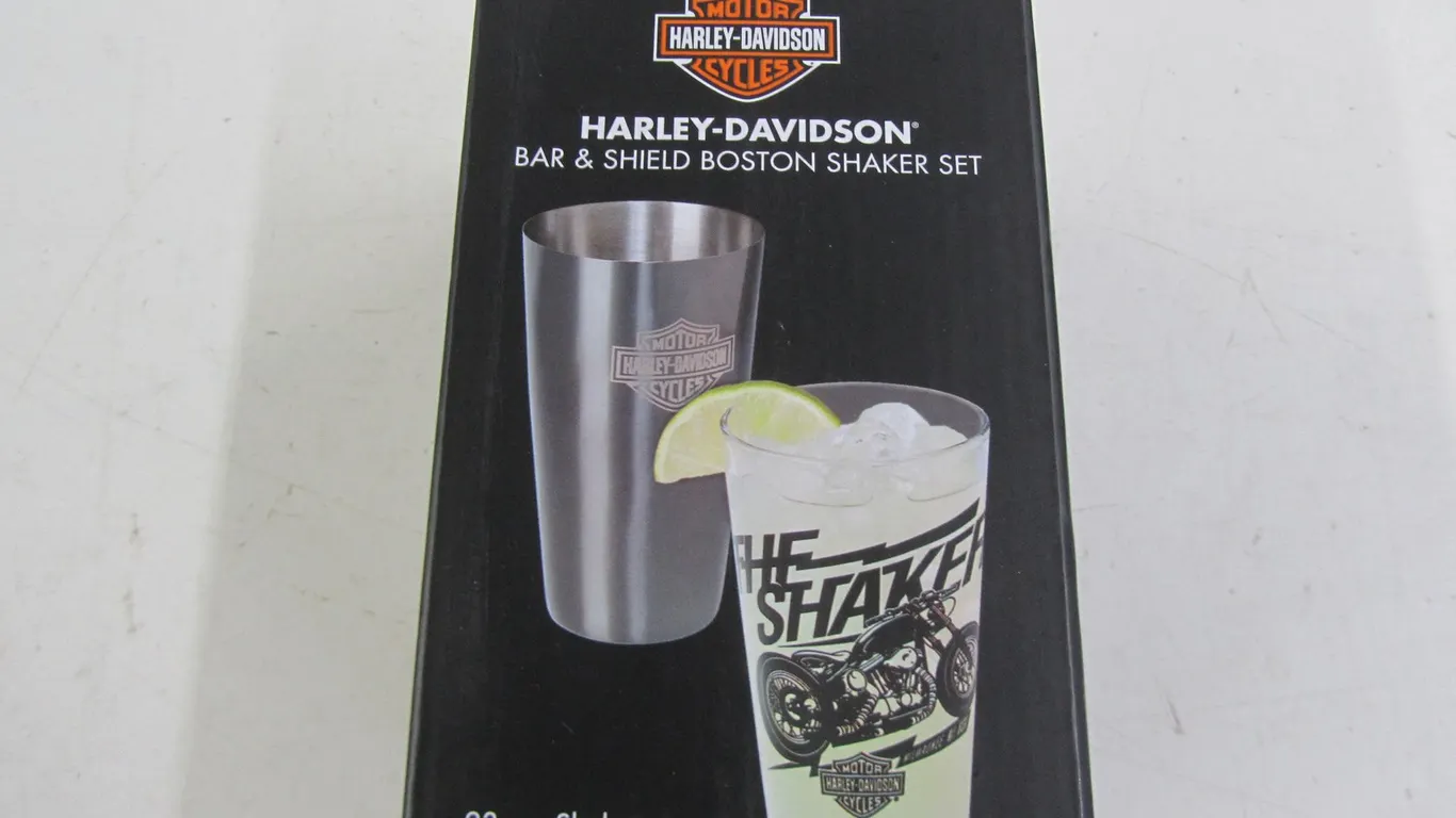 Harley-Davidson Bar & Shield Boston Shaker Set