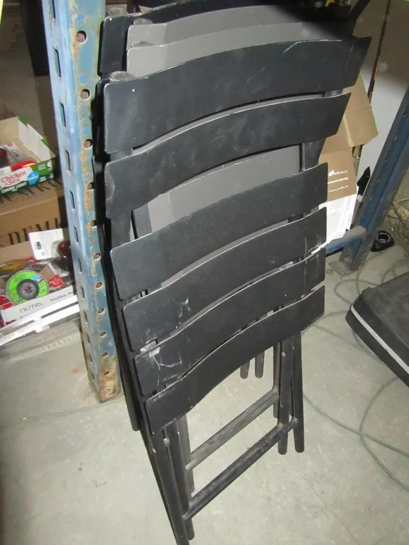 (4) Nice Metal Folding Chairs