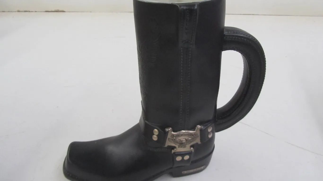 Harley-Davidson "Engineer Of The Road" Ceramic Boot Stein