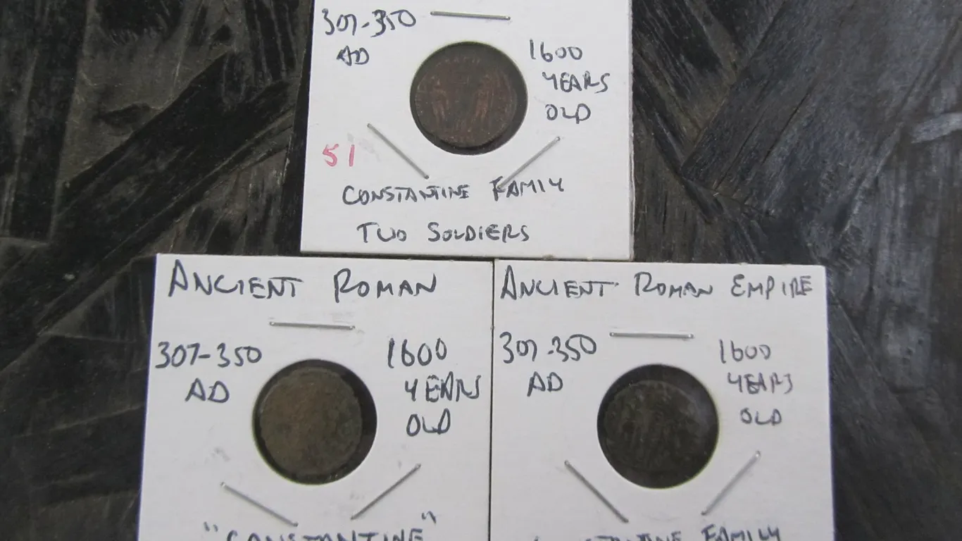 (3) Ancient Roman Empire Coins