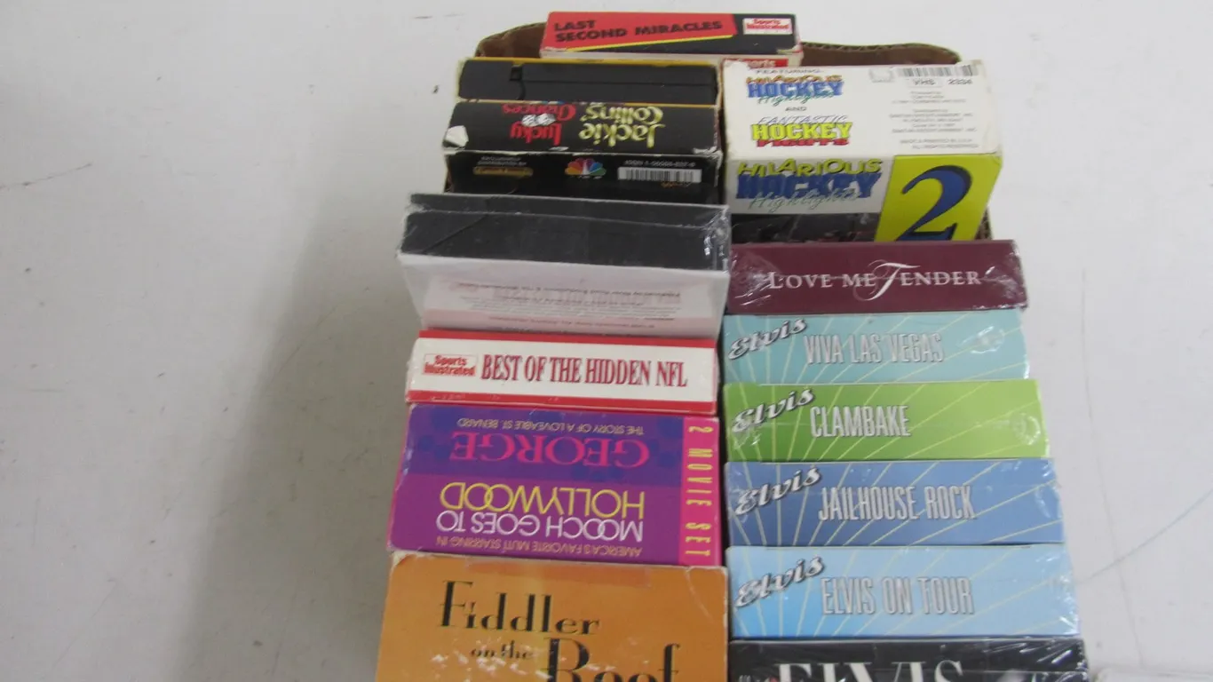 (16) Assorted VHS Tapes