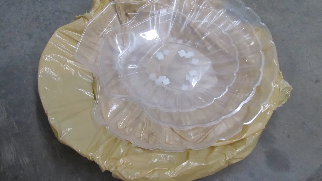 4pc. Seafood/Chilled Food Serving Dish Set
