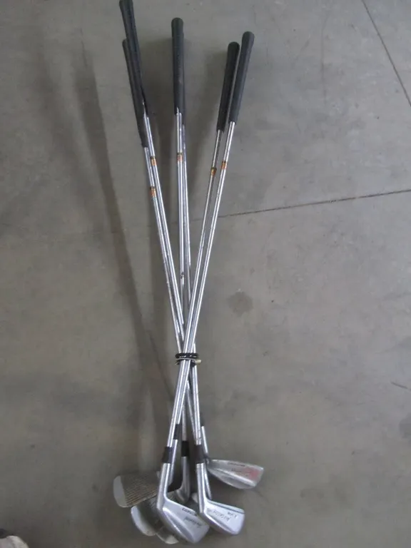 Kroydon Big Daddy Driving Iron And Assorted Northwestern Tom Weiskopf Pro Master Irons