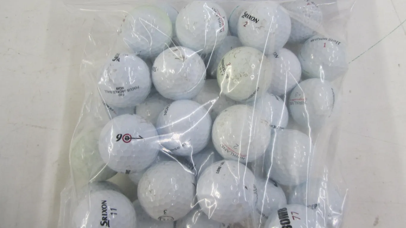 (36) Assorted Golf Balls