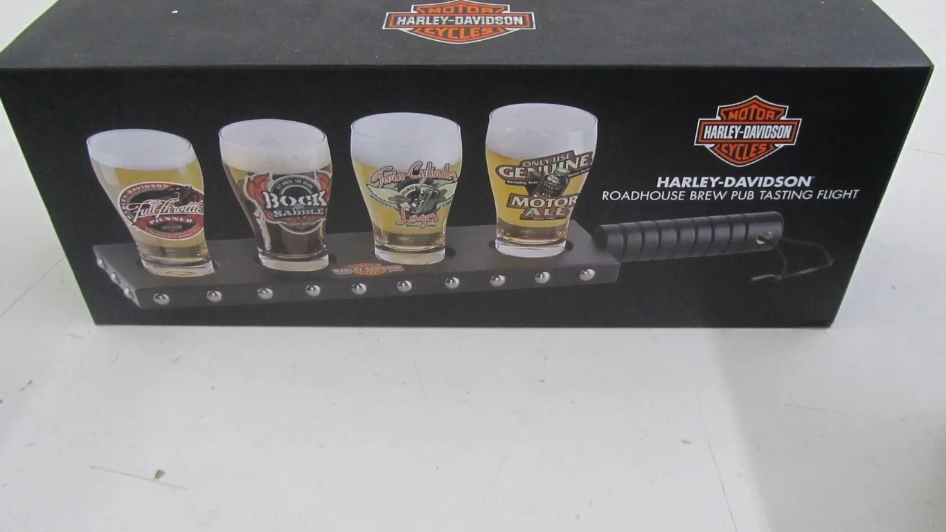 Harley-Davidson Roadhouse Brew Pub Tasting Flight Set