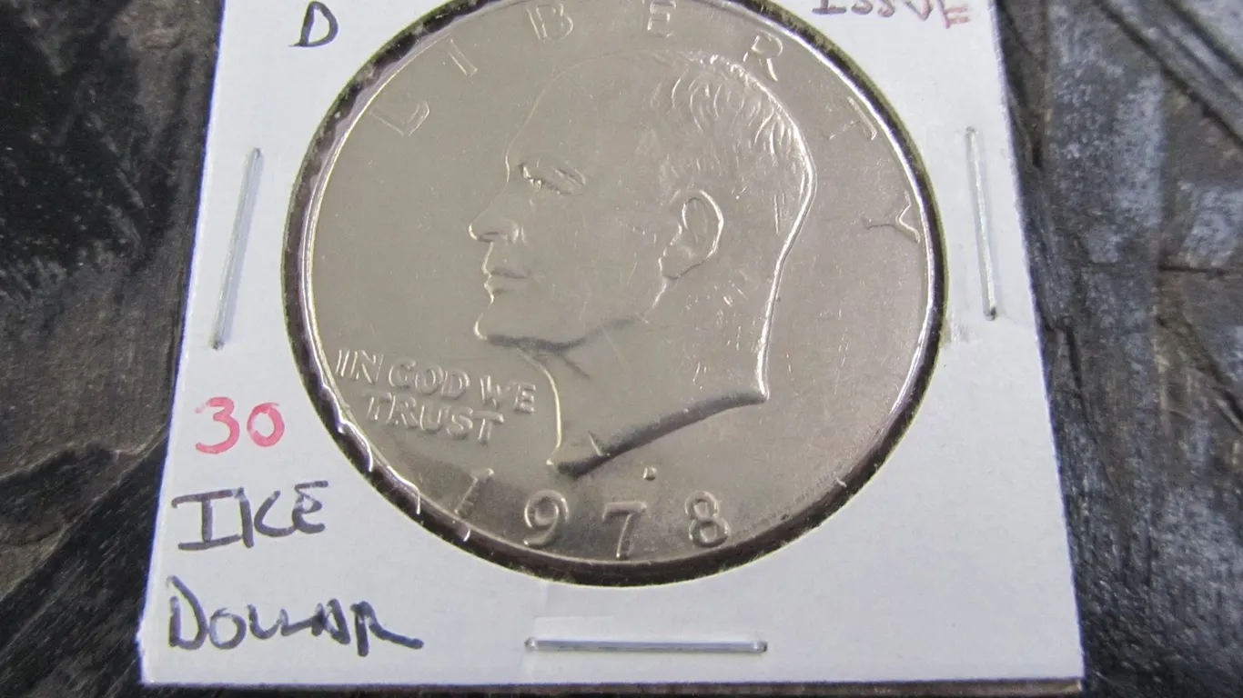 1978-D Eisenhower Dollar