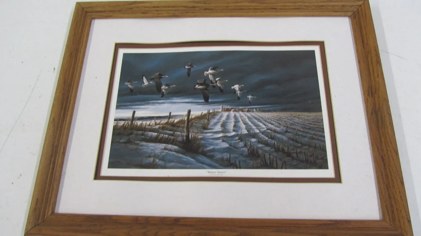 "Winter Snows" By Terry Redlin Print