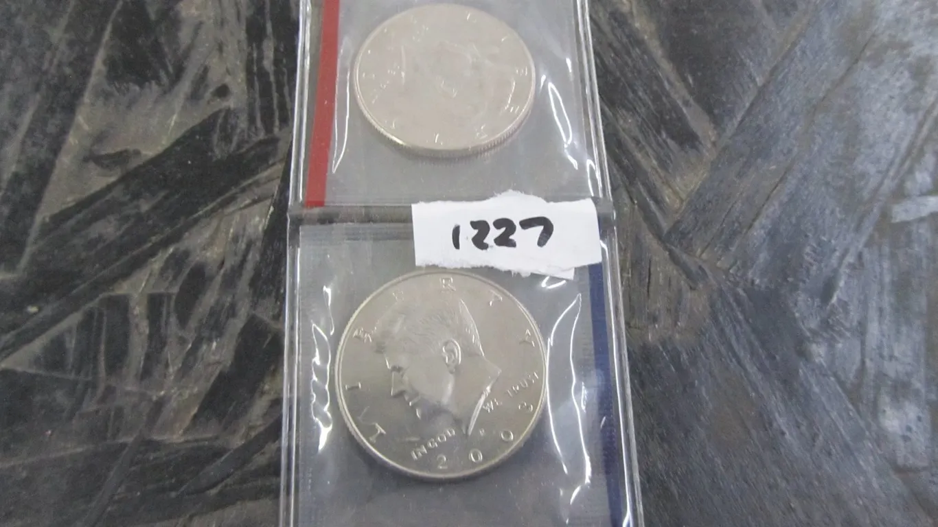 2003-P&D Kennedy Half Dollars
