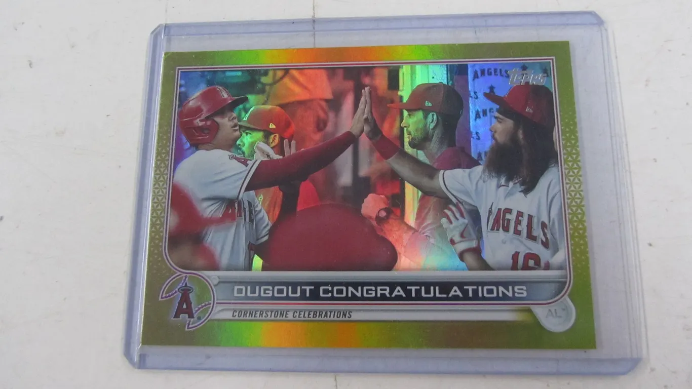 2022 Topps Shohei Ohtani Goco Foil Card
