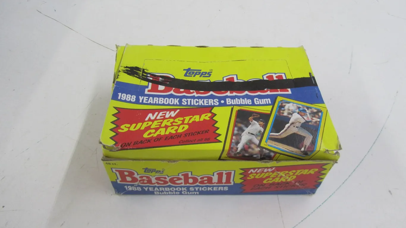 (48) 1998 Topps Yearbook Stickers Bubble Gum Packs
