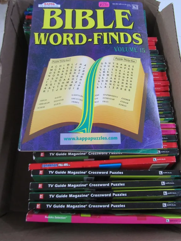 Lot Of Assorted Crossword, Word Finds, And Suduko Puzzles