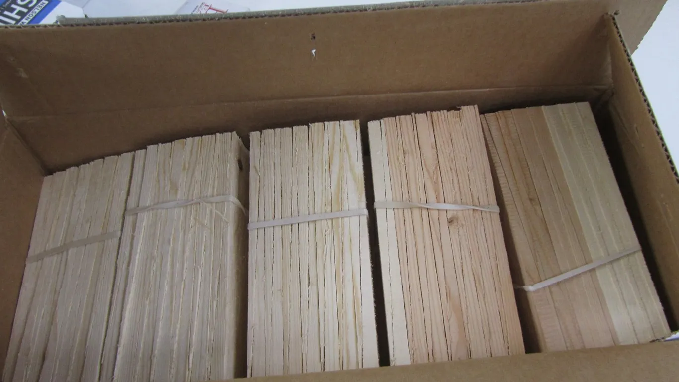 Box Of A&M 6" Wood Shims