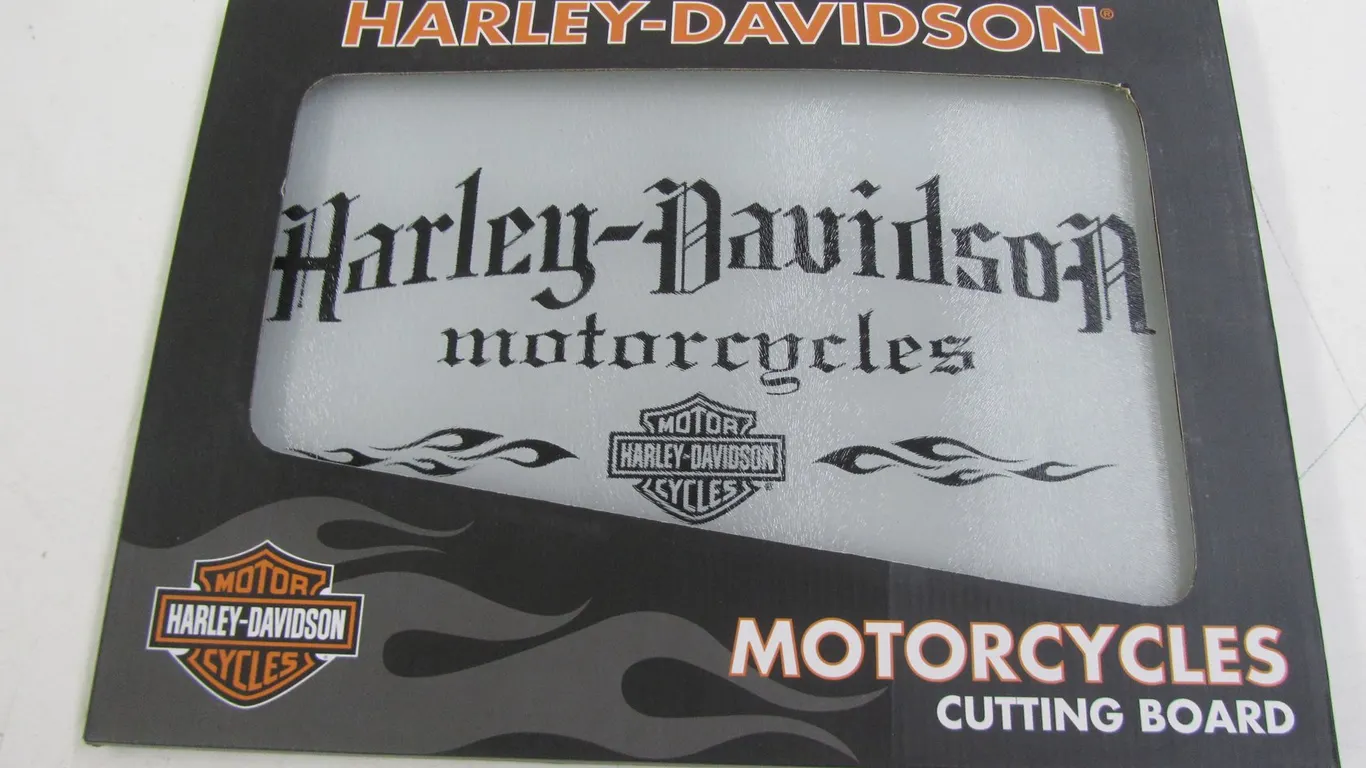 Harley-Davidson Glass Cutting Board