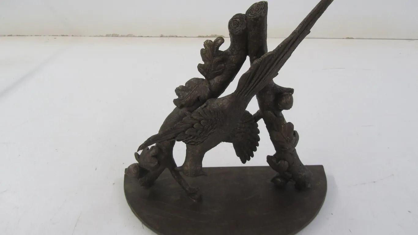 Decorative Pheasant Wall Shelf