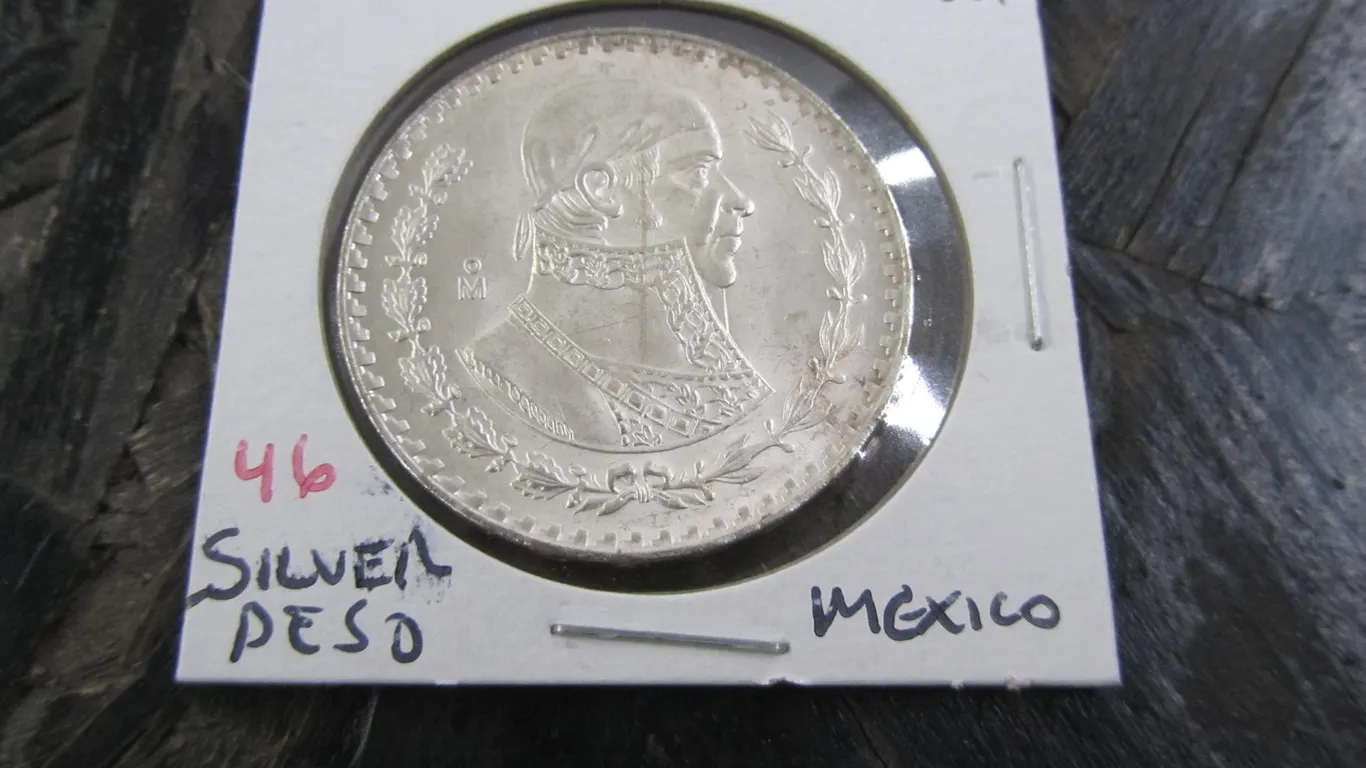 1962 Mexico Silver Peso