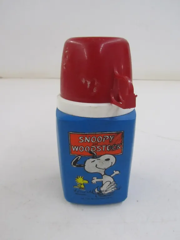 Vintage King-Seeley Thermos Snoopy And Woodstock Thermos