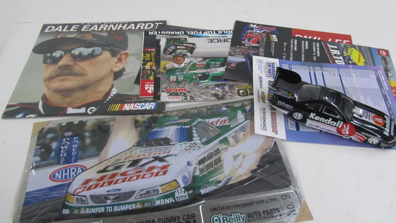 Lot Of Assorted Nascar Collectibles