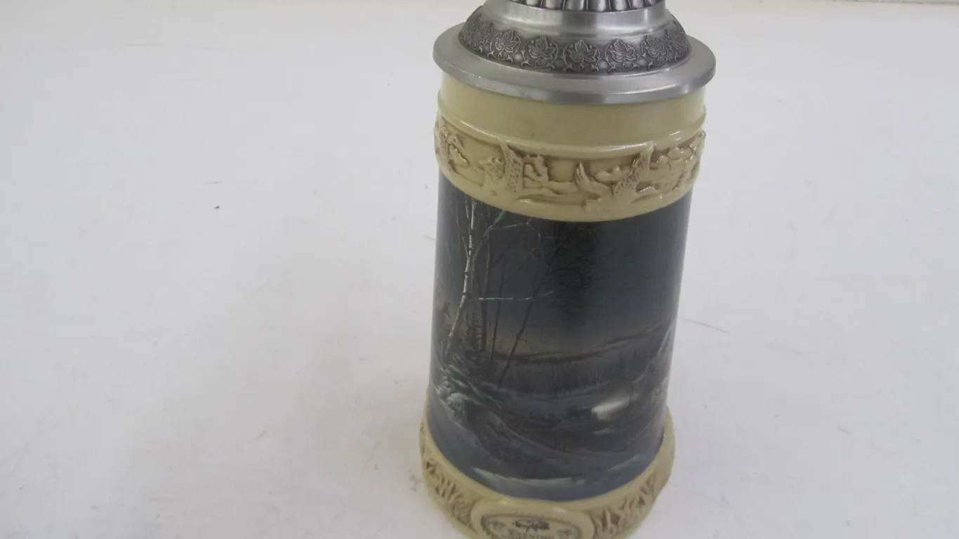 "Evening With Friends" Terry Redlin Perfect Getaway Series Collector Tankard