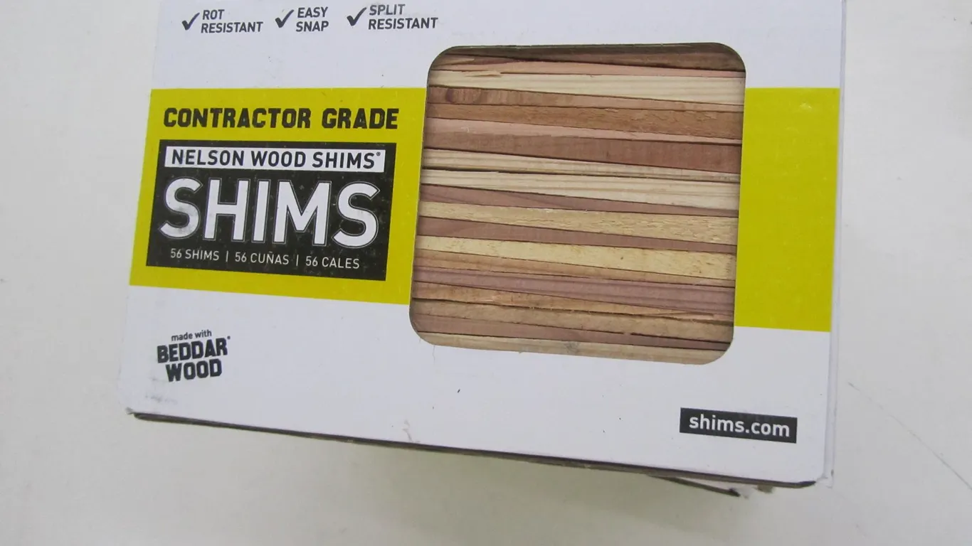(3) Boxes Of Nelson Contractor Grade Wood Shims
