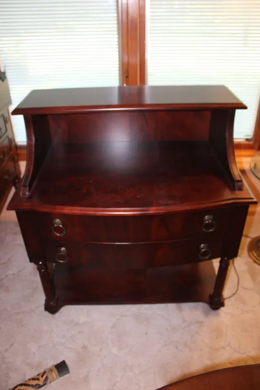 Two-Tier Mahogany Sideboard