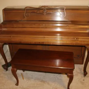 Wulitzer Upright Piano & Bench
