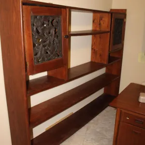 Carved Bookcase